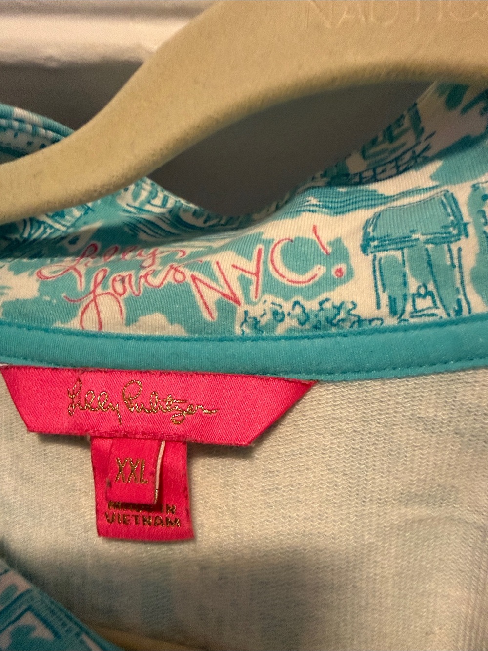 Lilly Pulitzer NYC Half-Zip Pullover - Picture 2 of 5